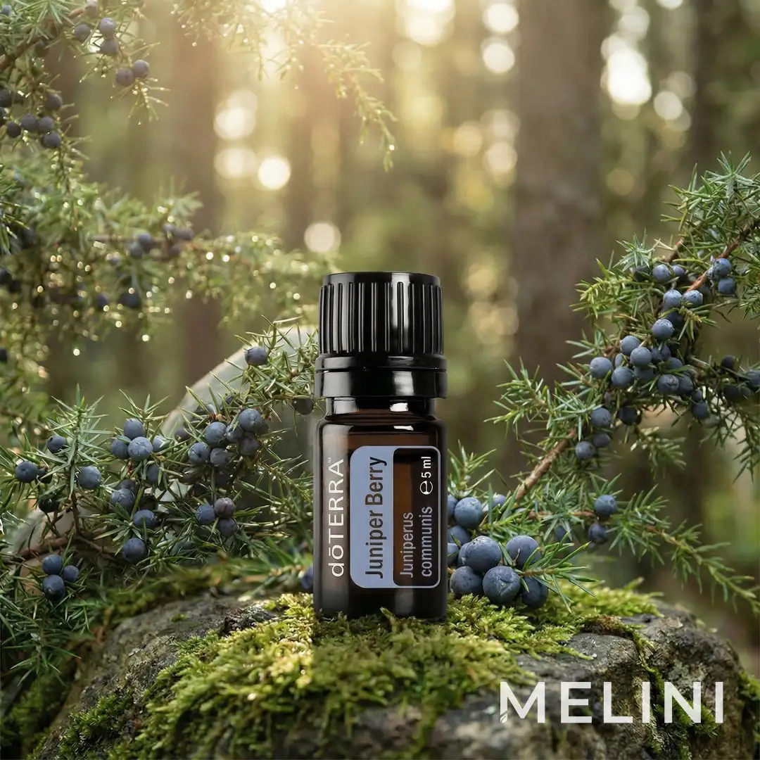 dōTERRA Juniper Berry 5 ml — alternate view of the bottle and packaging