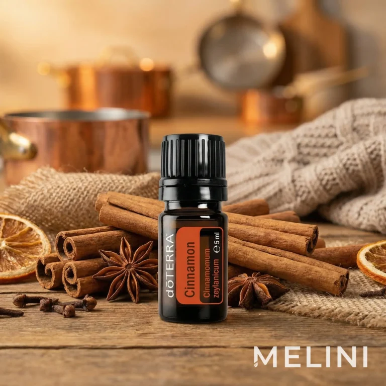 dōTERRA Cinnamon Oil 5ml — alternate view of the bottle and packaging