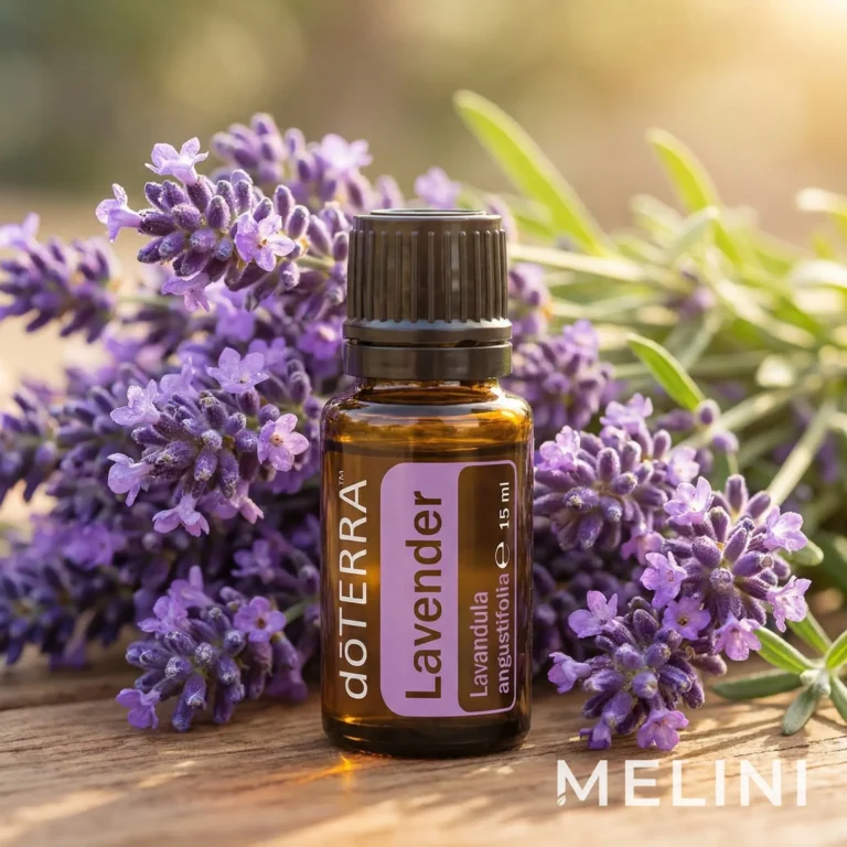 dōTERRA Lavender Essential Oil 15 ml — alternate view of the bottle and packaging