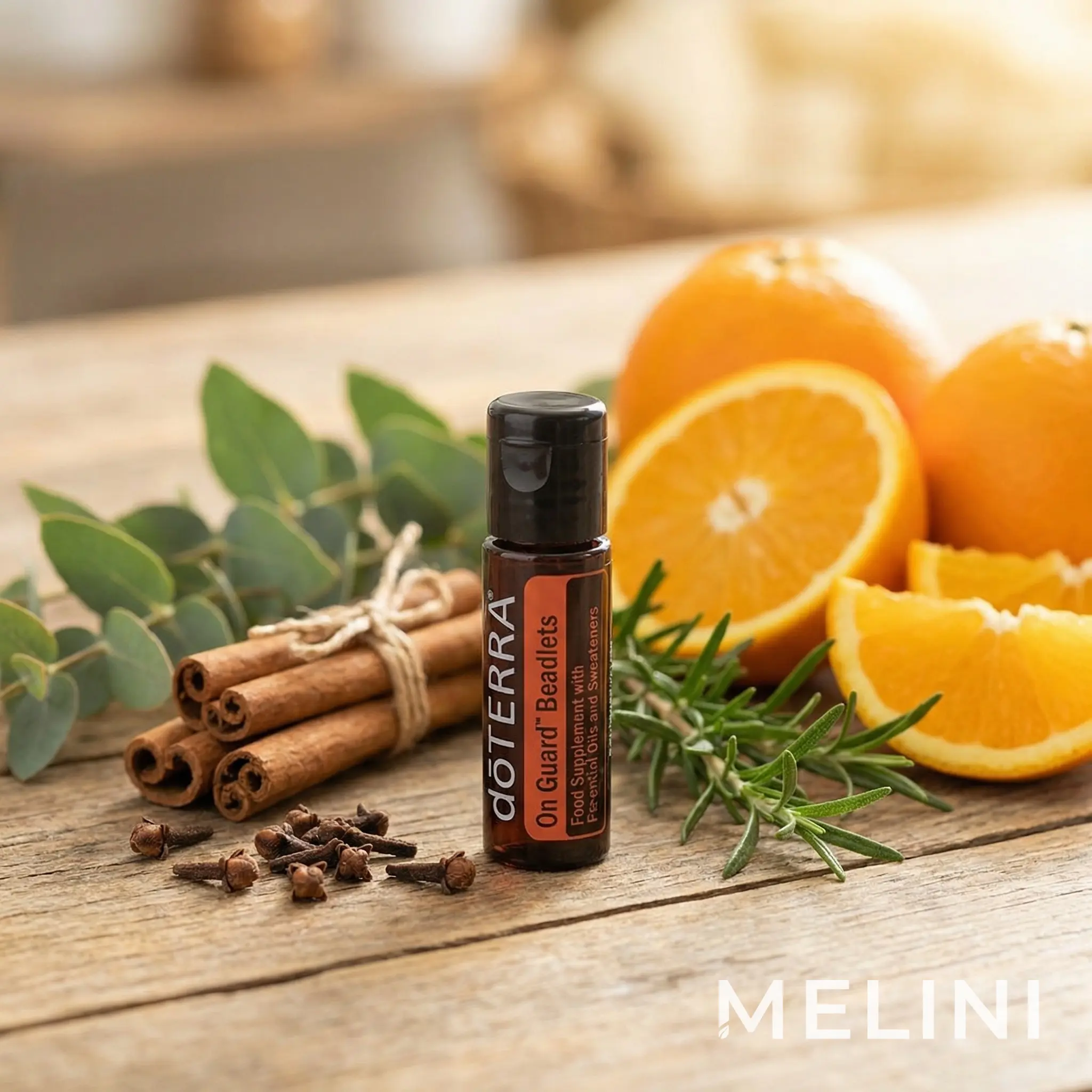 dōTERRA On Guard™ Beadlets — alternate view of the bottle and packaging