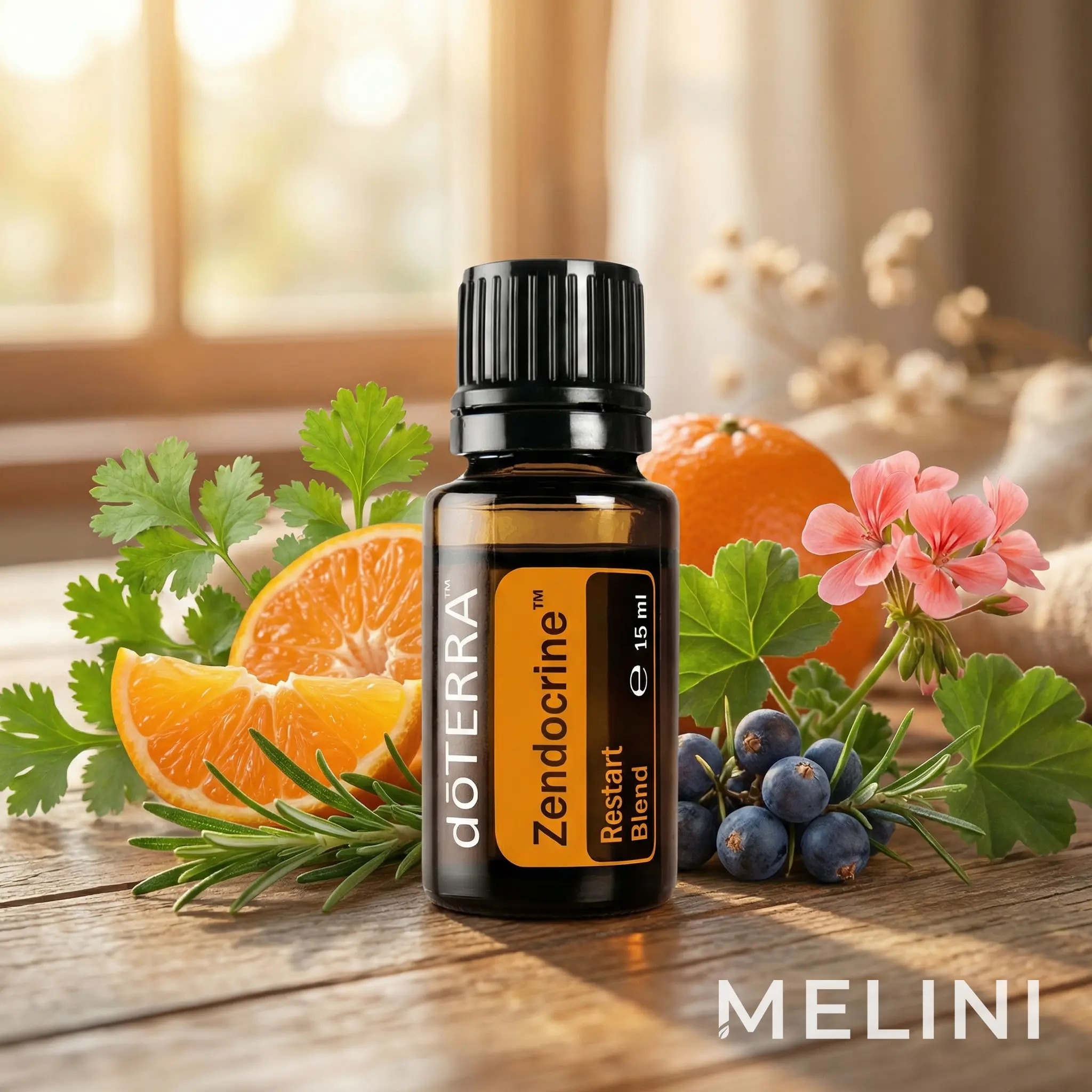 dōTERRA Zendocrine — alternate view of the bottle and packaging
