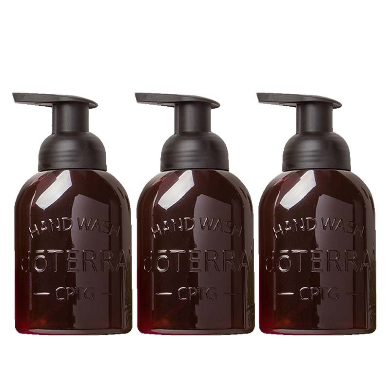 dōTERRA Amber Foaming Hand Wash Dispenser – Pack of 3 — product photo