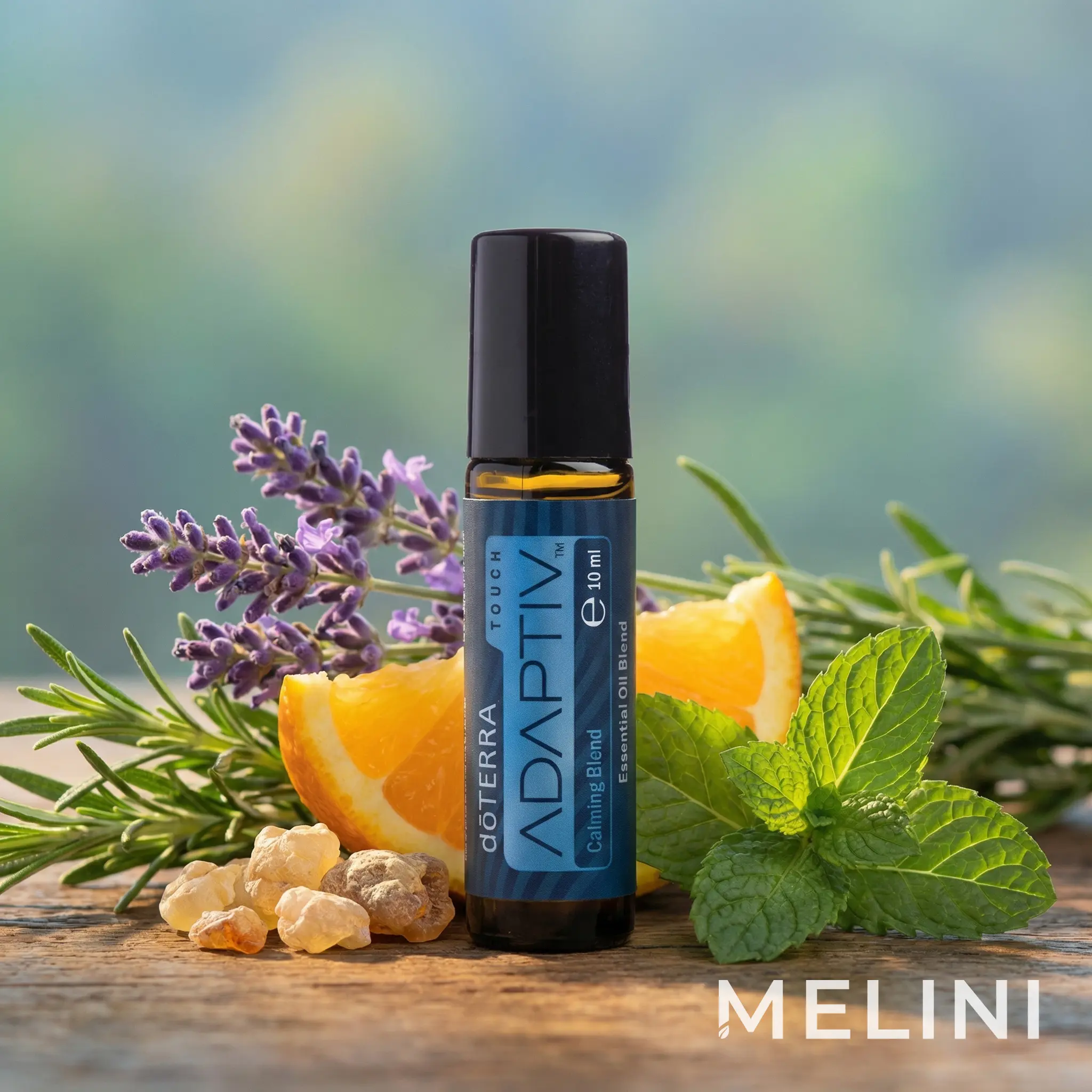 dōTERRA Adaptiv Touch — alternate view of the bottle and packaging
