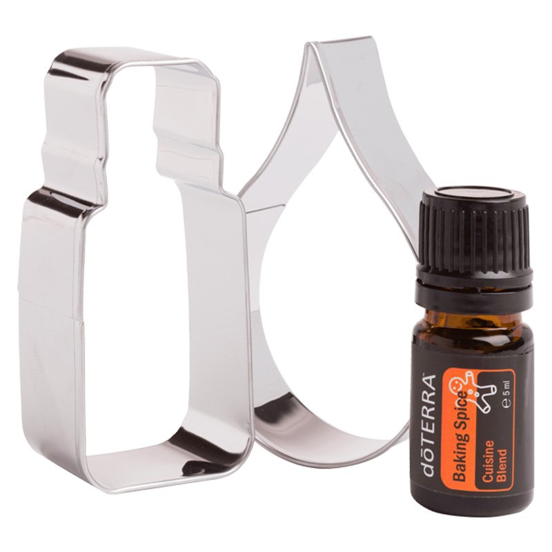dōTERRA Cookie Cutters and Baking Spice Blend — product photo