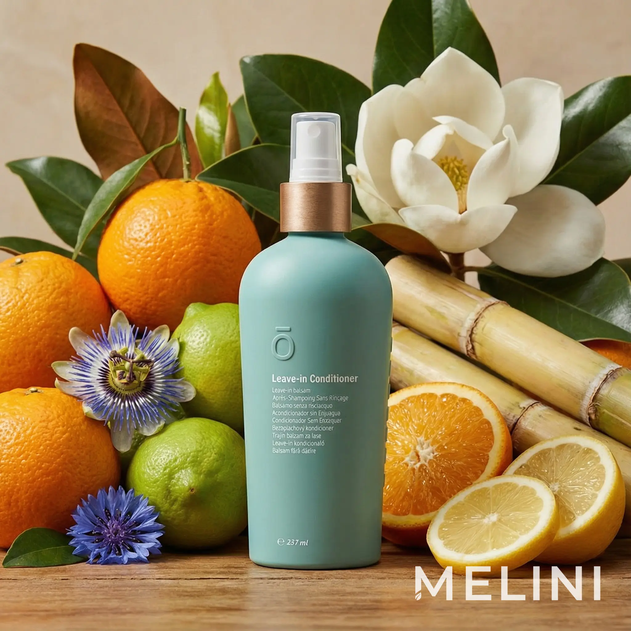 dōTERRA Leave-in Conditioner — alternate view of the bottle and packaging