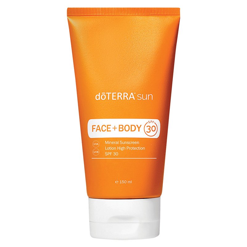 dōTERRA sun mineral sun cream for face and body — product photo
