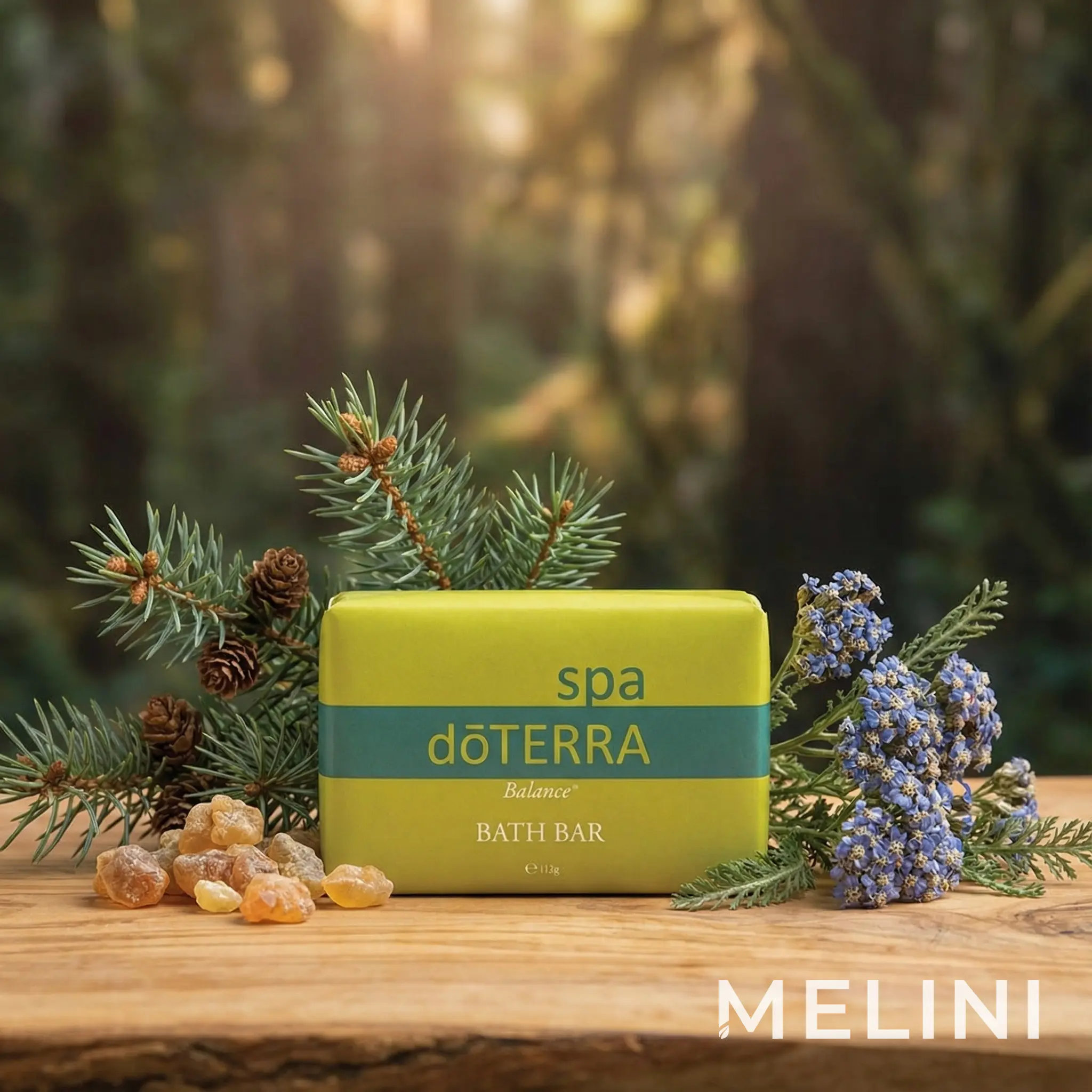 dōTERRA Balance Soap — alternate view of the bottle and packaging