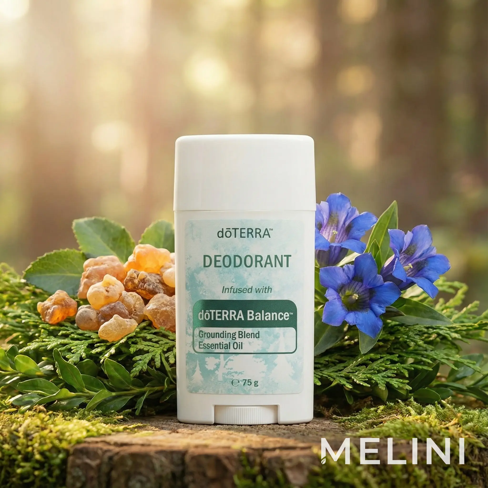 dōTERRA Balance Deodorant — alternate view of the bottle and packaging