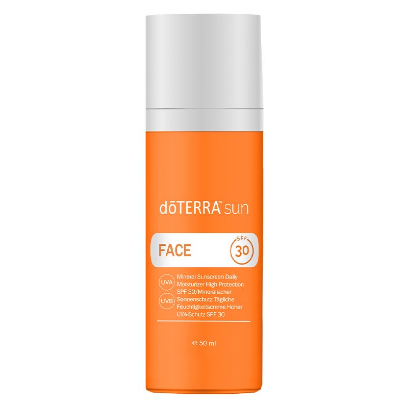 dōTERRA Sun face sunscreen and moisturiser 50 ml — product photo