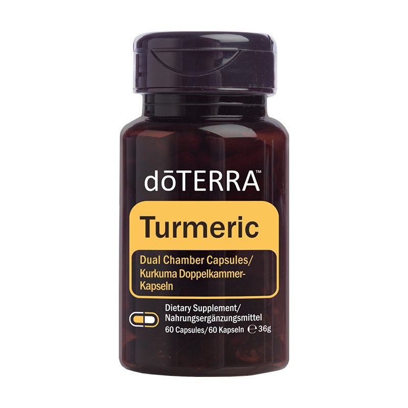 dōTERRA Turmeric Dual Chamber Capsules — product photo