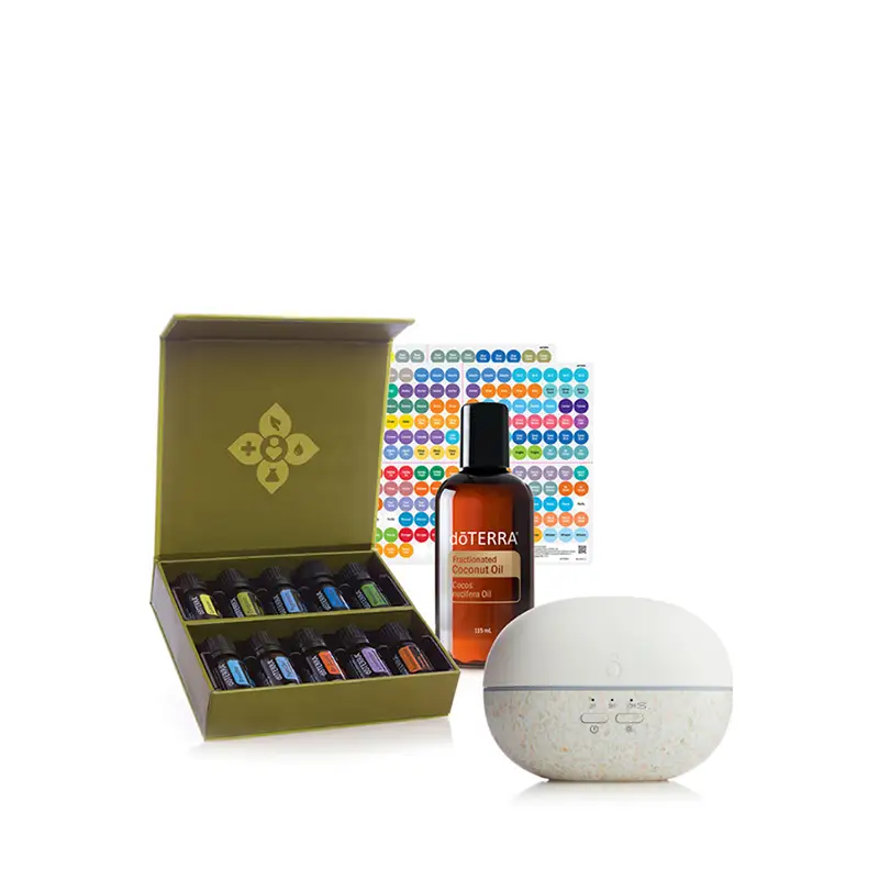 dōTERRA Healthy Experience Kit with Pebble™ Diffuser — product photo