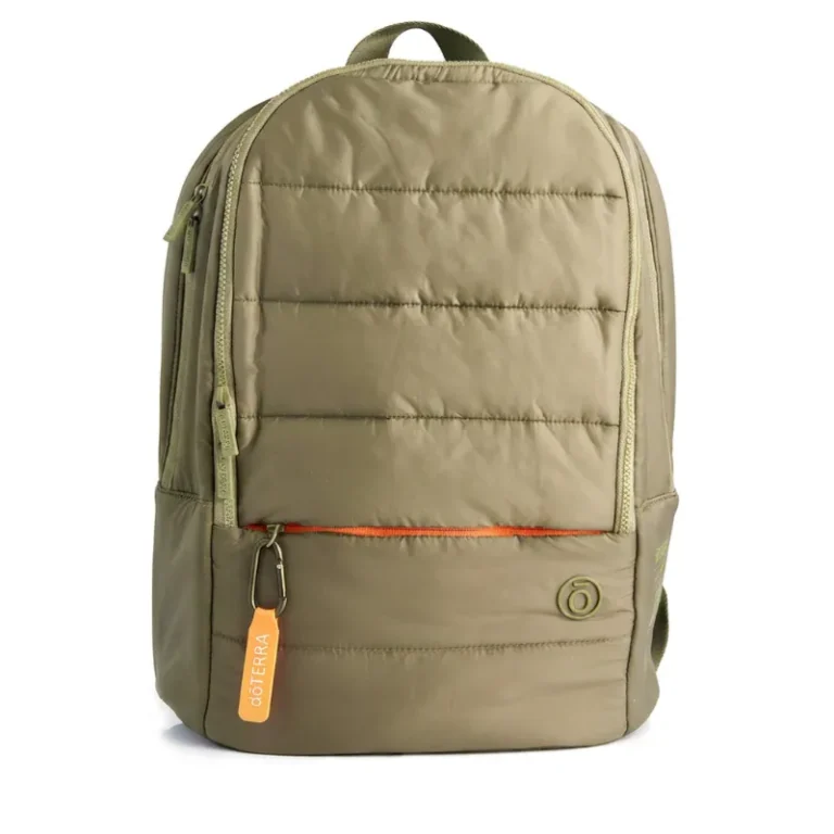dōTERRA Puffer Backpack (Army Green) — product photo