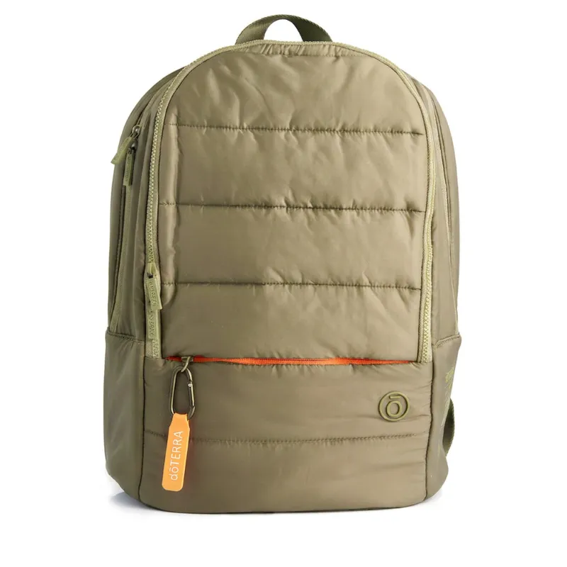 dōTERRA Puffer Backpack (Army Green) — product photo